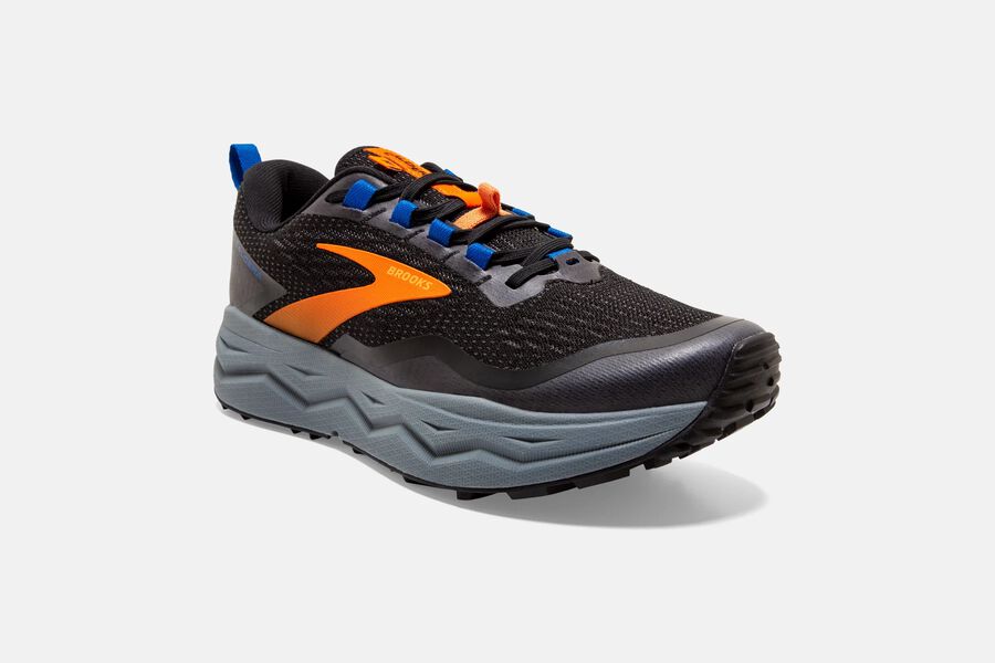 Brooks Caldera 5 Trail Löparskor Herr - Svarta/Orange - 6829-LDRGK